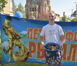"Петергофская рыбалка" на Ольгином пруду