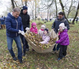 Осенний День благоустройства: Давно так не работали