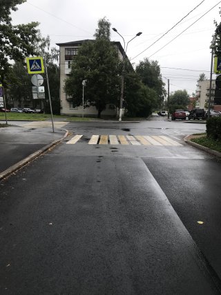 Завершён ремонт проезжей части на улице путешественника Козлова. 