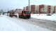 Снегоуборка в Петергофе