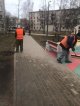 Весенняя уборка города продолжается