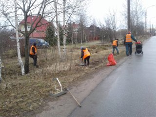 Уборка в Новых местах