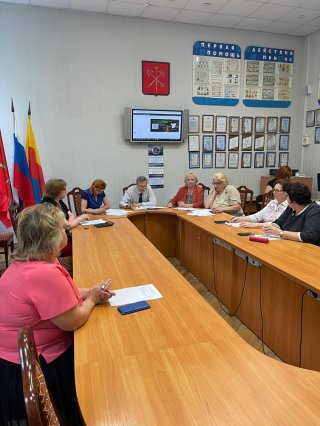 Заседание бюджетно-финансового комитета Муниципального Совета