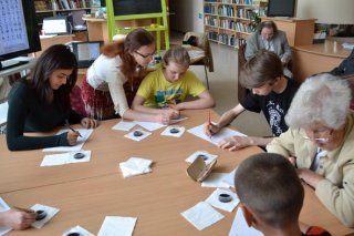 Выставка работ учащихся студии средневековой книжной миниатюры и каллиграфии