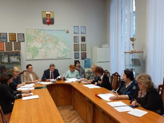 Заседание  бюджетно-финансового комитета МС