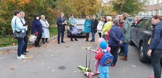 На сходе обсудили безопасность пешеходов